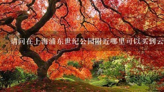 请问在上海浦东世纪公园附近哪里可以买到云南的特产?